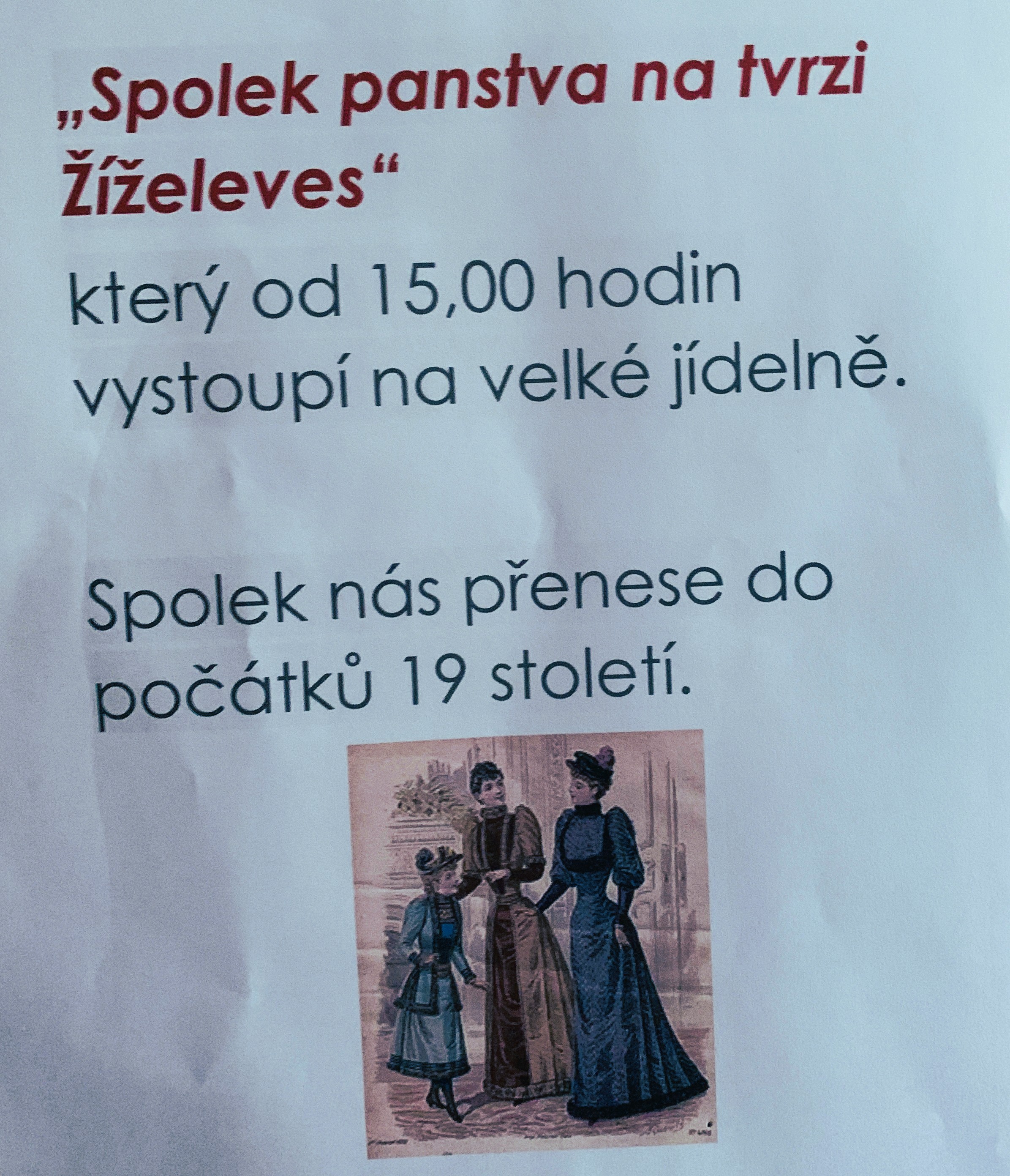 DD Hořice- spolek nás ponoří do 19 století